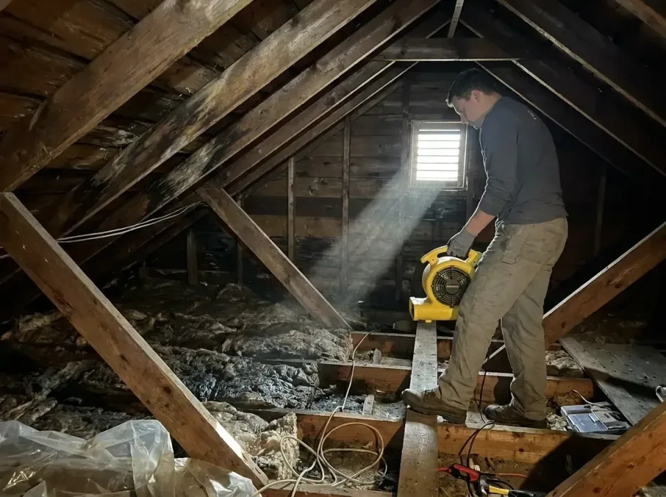 attic-water-damage-drying-proc-007 — frequently asked questions, Emergency Water Extraction & 24/7 Flood Response in Cowarts…